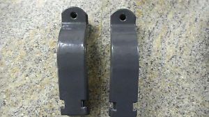 3&#034; Pvc Coated Ridgid Conduit Strut straps w/ closure bolts, 5 pair available