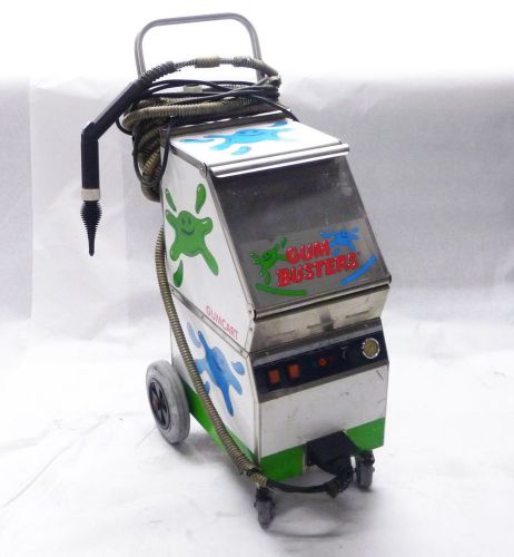 Gumbusters gumcart deepclean 3000 steam gum removal cleaning machine 90psi for sale