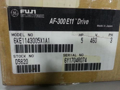 GE Fuji AF-300 E11 6KE1143005X1A1 Drive 5 HP