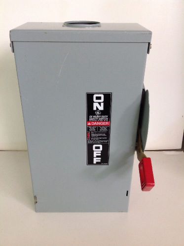 GE 100 AMP Heavy Duty Safety Switch THN3363R