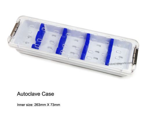 New Autoclave Case For Hold 2 endoscopes 263X73mm