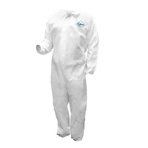Hospeco DA-MP322 ProWorks Microporous Liquid / Particulate Coverall (12 Pack) XL