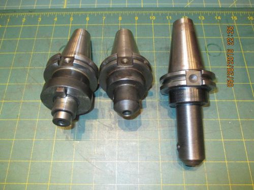 MACHINIST TOOLS * TOOL HOLDERS * UNIVERSAL ENG * CAT40 * LOT (3)