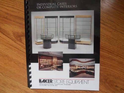 BAKER Store Equipment:  Cleveland, Ohio - Individual Cases or Complete Interiors