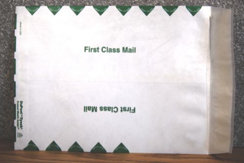 10 FIRST CLASS 9x12 Tyvek Mailers-Sub 14 USA-Dupont Mailing Envelopes-9&#034;open