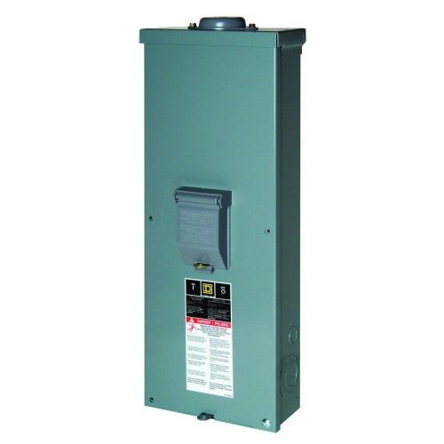 200 amp 1-phase outdoor electric plug-in circuit breaker enclosure load center for sale