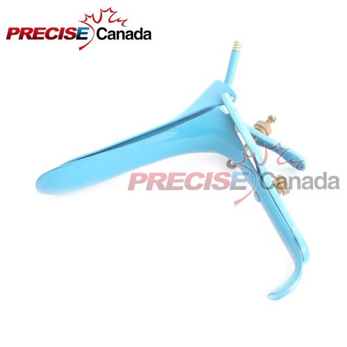 BLUE COATED LLETZ LEEP LARGE (L) GRAVES VAGINAL SPECULUM GYNECOLOGY SURGICAL