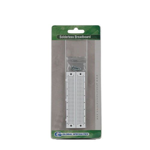 Global specialties gs-351 solderless breadboard with 350 tie-points for sale