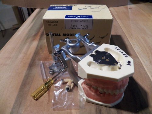 Kilgore -Typodont P15DP-WVU.7 Dental Model - In box - Removable teeth - See pics