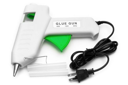 Full size Hot Glue Gun 110v 40w USA Seller Uses 1/2&#034; Sticks + 2 free glue sticks
