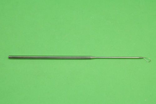 Grieshaber Curette Ear Billeau Med Sz Fenestrated Oval Loop Flexible Crs