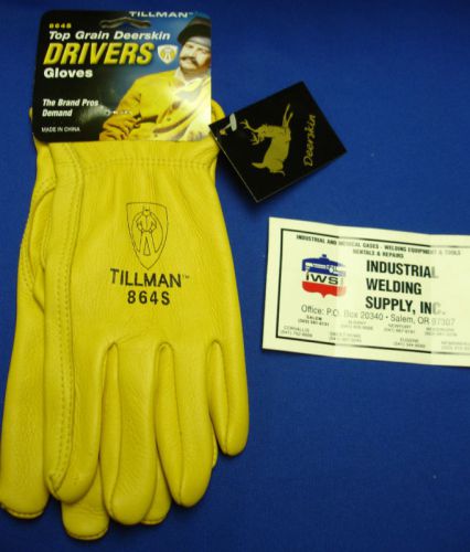 TILLMAN 864S DRIVERS GLOVES Small Top Grain Deerskin
