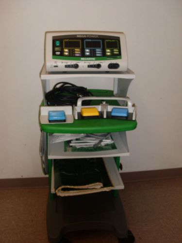 Megadyne Megapower Electrosurgical Unit w/ footswitches &amp; Cart Didage Sales Co