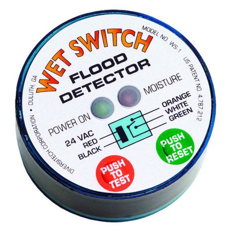 Diversitech  ws-1 condensation flood water detector wet switch for sale