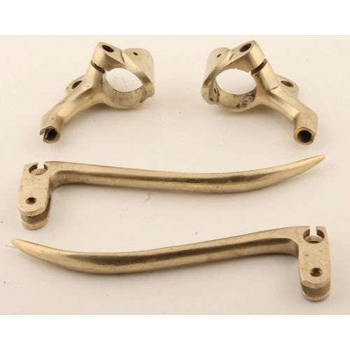 New bsa m20 clutch brake lever in brass for sale