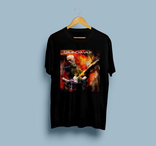 NEW DAVID GILMOUR TOUR DATES 2016 BLACK T-SHIRT TEE M-3XL