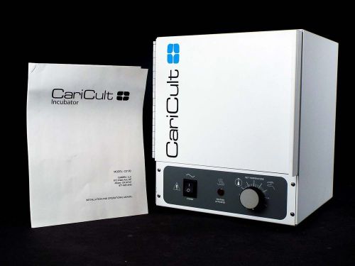 CariCult Incubator C0100 120V Dental Lab Culture Incubation Unit w/ Manual