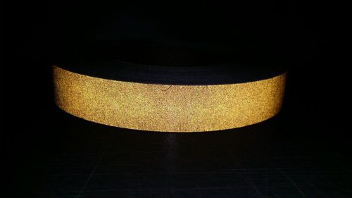1.25&#034; x 50 yards 3m 680 reflective gold pinstripe tape vehicle car truck for sale