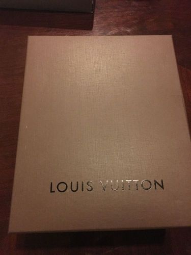 Louis Vuitton LV Hard Empty Large Box With LV Tissue Paper Large 14&#034;X11&#034;x8&#034;