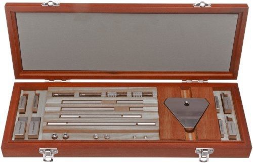 Mitutoyo 516-612 Square Gage Block Accessories Set, Inch (27 Piece Set)