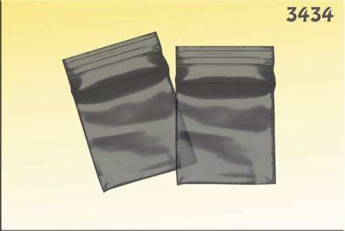 ZipLock baggies .34 x .34 (1000/pack) - Black