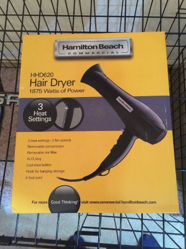 Hamilton Beach HHD620 Hair Dryer hand held