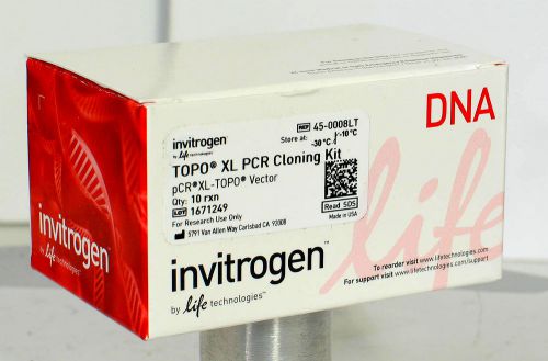 Invitrogen TOPO XL PCR Cloning Kit - NOS/ Laboratory Surplus - 45-0008BLT