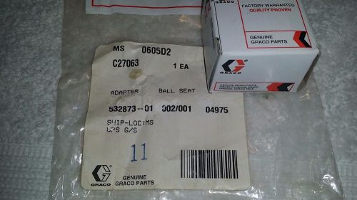 GRACO C27063 Ball Seat Adapter, OEM, NEW