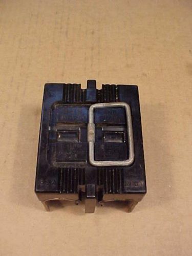 Bulldog 60a 250v pull out fuse box panel holder lid   main switch 76609 for sale