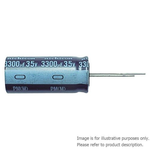 10 x nichicon upm1j221mhd6tn aluminum electrolytic capacitor 220uf 63v 20% for sale