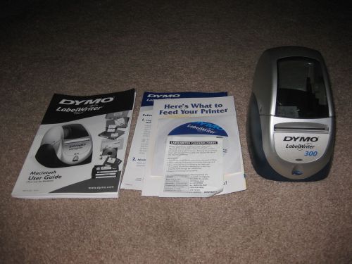 DYMO 300 LabelWriter - No Power Cable - Comes w/ Manuals &amp; CD-ROM