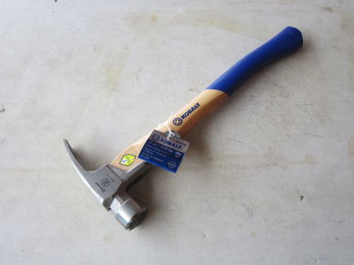 NEW Kobalt 23 Ounce Hickory Framing Hammer with Strike Shield