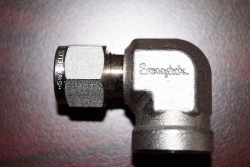 Swagelok 1/4 tube x 1/4 female npt elbow (ss-400-8-4) for sale