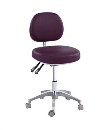 Dental MobileChair Doctor&#039;s/Nurse&#039;s Stool PU Leather Height Adjustment New