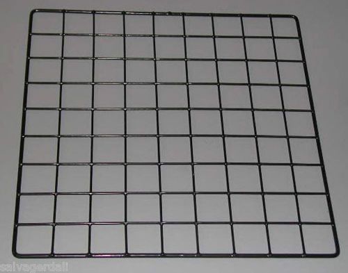 MINI Grid Cube Wire Panel Binning Cubbie Vinyl Dip Black 14&#034;x14&#034; Lot of 50 NEW