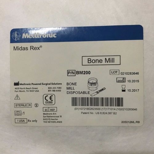 Medtronic Midas Rex Legend BM200 Bone Mill Disposable Bowl &amp; Spatula