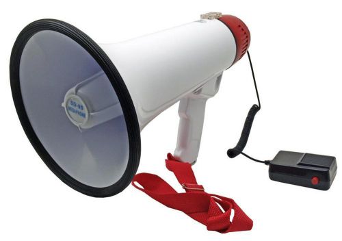 30W Bullhorn Megaphone Siren Speaker