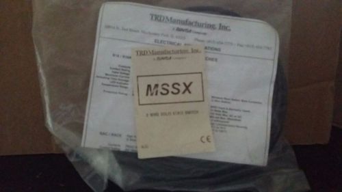 TRD MANUFACTURING INC. 2 WIRE SOLID STATE SWITCH MSSX *NEW IN BAG*