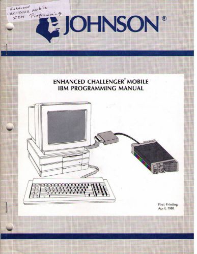 Johnson Programming Manual ENHANCED CHALLENGER MOBILE