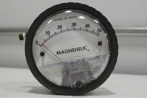 Dwyer Magnehelic Inches of Water Pressure Gauge 0-.50 20005 + Free Priority S/H
