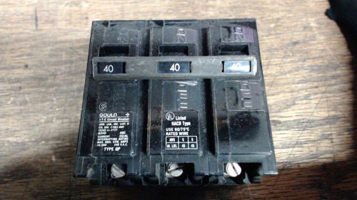 Used Gould circuit breaker QP3040 - 60 day warranty