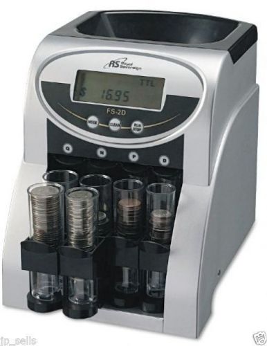 Electronic Digital Coin Change Sorter Machine Money Counter Sort Count Wrapper