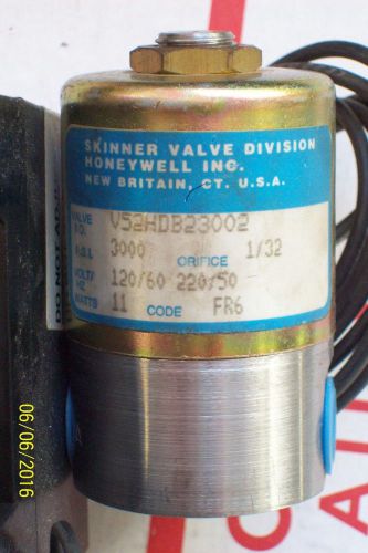 *new* skinner / honeywell solenoid valve 11 watt 3000 psi v52hdb23002 for sale