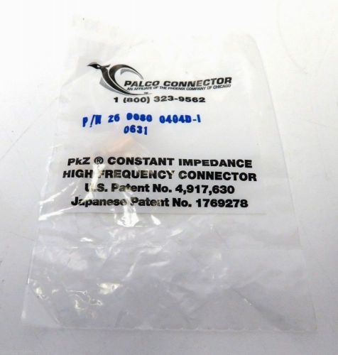 Palco 26-0080-0404D-I Constant Impedance High Frequency Connector