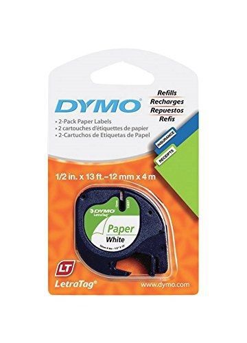 Unknown Dymo Paper Label Refill Tape 1/2 In. X 13 Ft. Pearl White