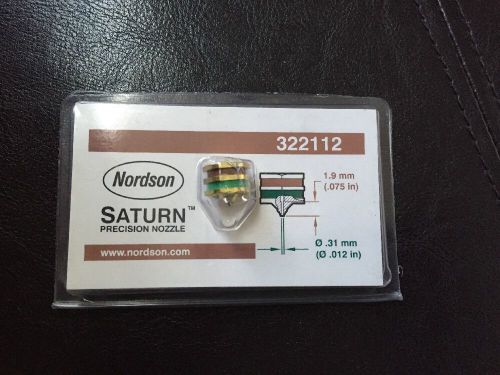 ONE NEW NORDSON NOZZLE SATURN 322012