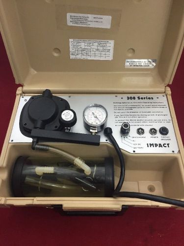 Impact 308m portable suction apparatus pump oropharyngeal poor condition unit 1 for sale