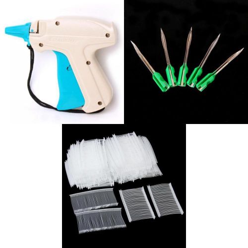 Garment clothes tagger price label tagging gun+ 5000 2&#034; tag barbs+ 5pcs needles for sale