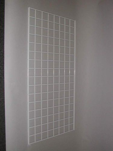 Pack of three, 2x4 Gridwall Panels White color