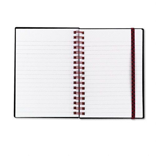 Black n&#039; Red Black n` Red : Poly Twinwire Notebook, Ruled, 5-7/8 x 4-1/8, White,